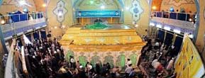 افتتاح الشباك الجديد لمرقد الإمام الحسين(ع)
