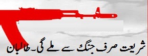 کالعدم تحریک طالبان کے امیر نے کہا ہے کہ مذاکرات بے فائدہ عمل ہے۔ حکومت شریعت نہیں دیگی، یہ صرف جنگ سے ہی ملے گی