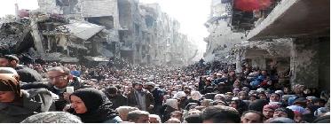 Yarmouk , Palestinian refugee, Damascus, humanitarian crisis, (PFLP-GC)