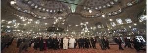 Pope Francis, Mosque, Christian, Muslim, ISTANBUL, Mecca,dialogue, terrorism 