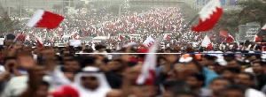 Bahrain, UK, naval base, protest rally, Sitra , Manama, military base, Persian Gulf 