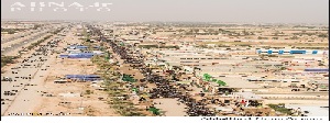 marching, Arba’een, Karbala, Shia Muslims, Imam Hussein, mourning ceremony, grandson