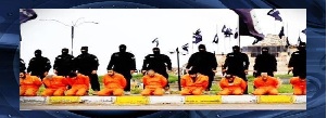 ISIL, Mass Execution, Iraq, Tikrit, Takfiri militants,  pro-ISIL, orange jumpsuits, Kirkuk, 