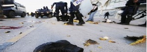 Bomb explosion, Shia village, Bahrain, policemen, Bani Jamra, Manama