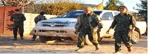 Syria, Kurdish forces, ISIL, Assyrian Christians, Hasaka , Takfiri ISIL, Tel Hamis, Kurdish fighters