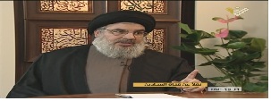 Nasrallah, Saudi, Israel  , hHezbollah, Secretary General , al-Ekhbariya channel, Reda Bahlawi, Islamic revolution, United States 
