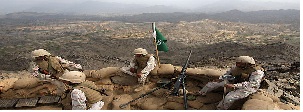 Yemen, Wahabi, Saudi Soldiers, European diplomatic, Saudi forces, ground assault ,bordering checkpoints, military units, National Guard,  Yemeni troops, Houthis 
