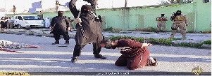 ISIS, Beheads, terrorists, Iraqi Government, bloody execution, caliphate,  militants, adulterers