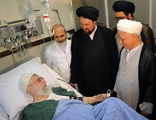 گزارش تصویری: عیادت مسئولان نظام با مقام معظم رهبری