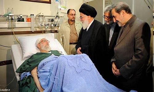 گزارش تصویری: عیادت مسئولان نظام با مقام معظم رهبری