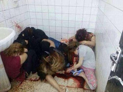 (+18)تصاویر قتل عام دختران دبیرستانی به خاطر جشن فارغ التحصیلی