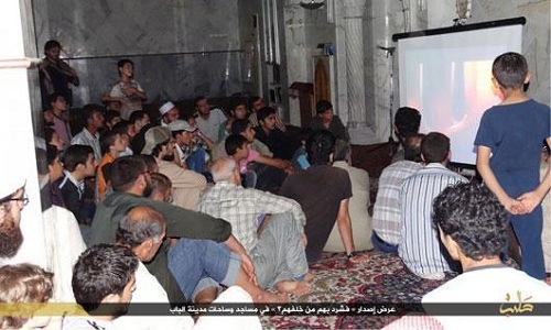داعش نخستین فیلم خود را اکران کرد