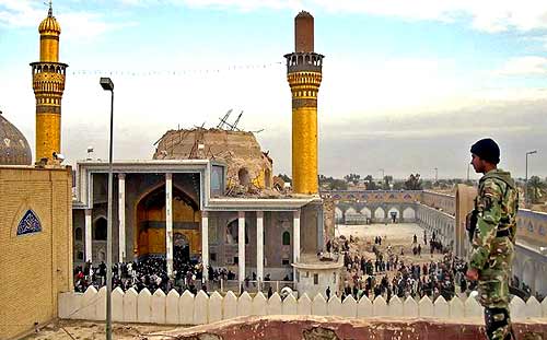 مجروح شدن 14 تن نزدیک صحن امامین عسکریین (ع)