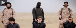 جنایت جدید داعش + فیلم: سربریدن همزمان 15سرباز سوری