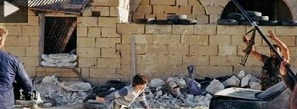 صحنه اي كه توسط تروريست ها "صداگذاري" شد
