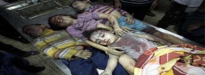  شمار شهدای غزه در حمله وحشیانه اسرائیل به 342 نفر رسید 