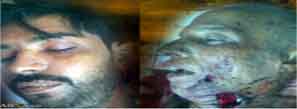 شهادت یک پدر و پسر در شب شهادت حضرت صدیقه طاهره(سلام الله علیها) + تصویر