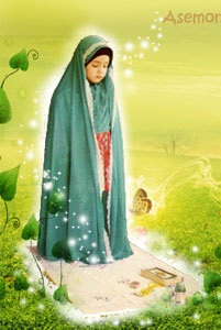 عایشه در صحاح سته: کلمه ای به قرآن اضافه می کند.