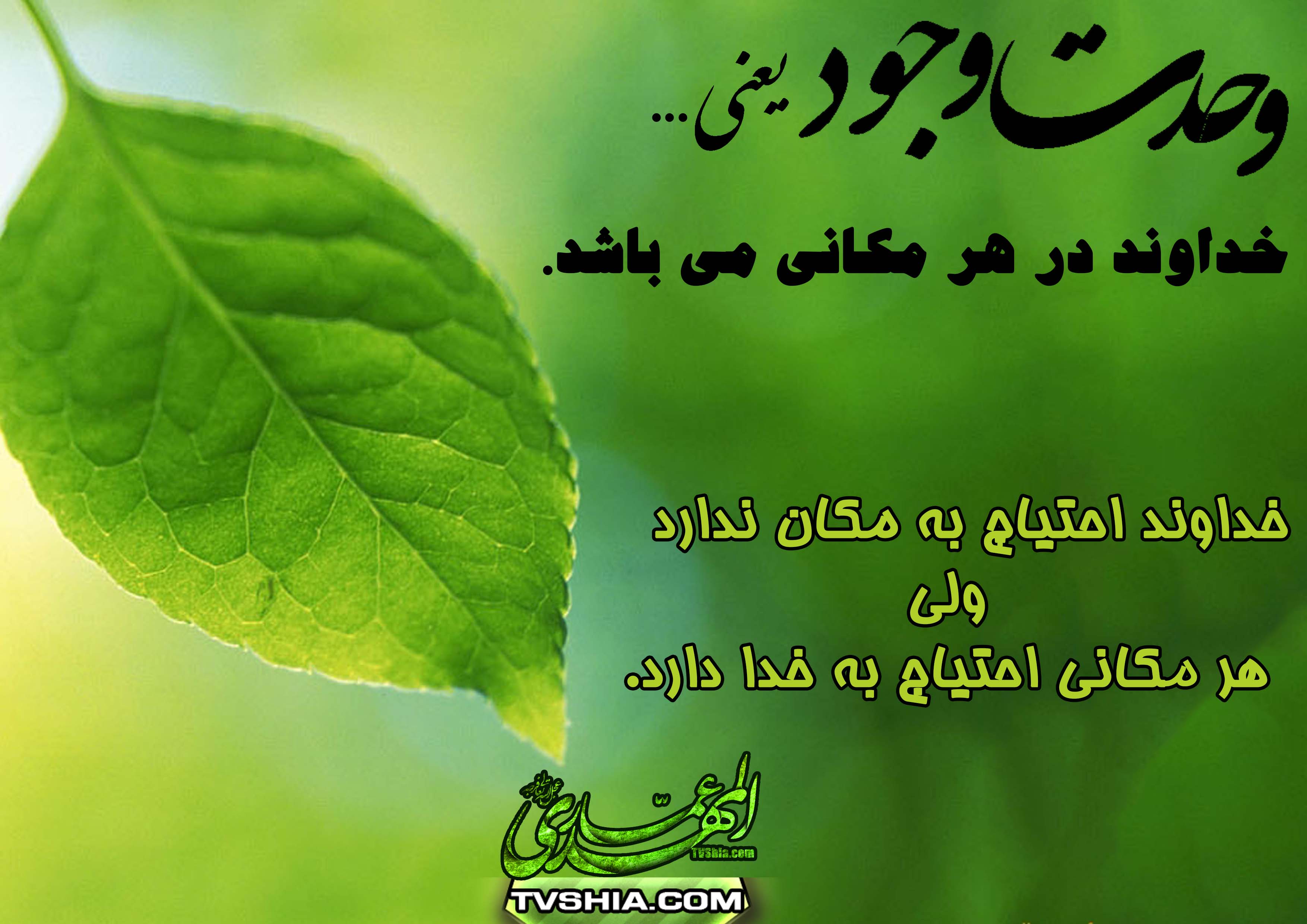 وحدت وجود یعنی چه ، وحدت وجود در قرآن ، وحدت وجود در آیات ، وحدت ، وحدت در کثرت ، کثرت در وحدت