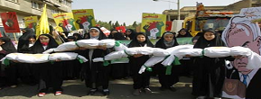 Warga Iran Teriakkan Kebenciannya terhadap Rezim Zionis di Hari Quds Sedunia