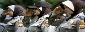 Jilbab Polwan Masuk Anggaran Belanja Polri