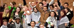 Para Mahasiswa di Sussex Inggris Dukung Gerakan Boikot Israel