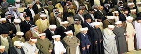Salat Persatuan Syiah dan Ahli Sunnah di Masjid Al-Miqdadiyah Iraq