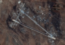 อัชชาอีรัต” สนามบินของกองทัพอากาศซีเรีย ใกล้กับเมืองฮอมส์ในซีเรียถูกทำลายยับเยิน และเครื่องบินทั้งหมดได้รับความเสียหายหนักจากการโจมตีของขีปนาวุธสหรัฐฯ
