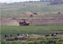 Gazze sınırında mayına çarpan işgal ordusuna ait askeri araç hasar gördü